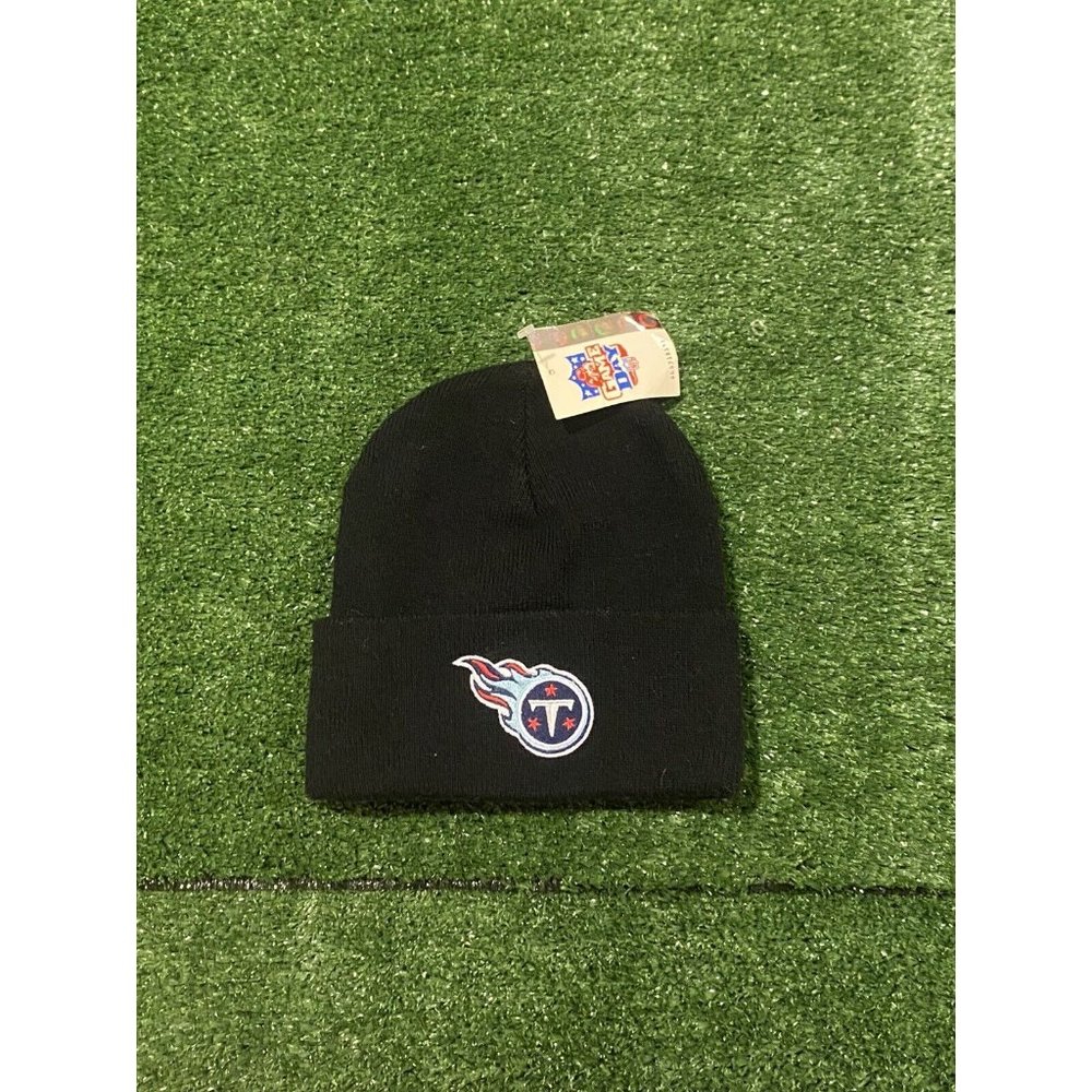 Vintage Twins Enterprise Tennessee Titans beanie cuffed winter stocking hat